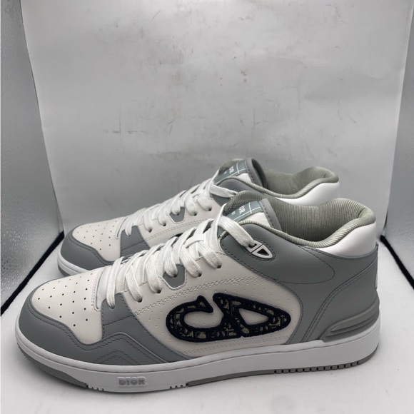 Dior | Shoes | B57 Midtop Sneakergray And White Smooth